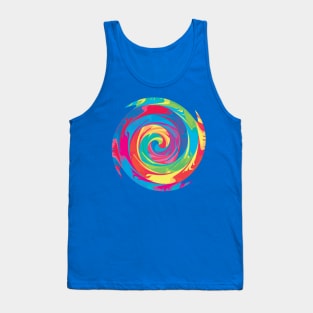 Rainbow Spiral 4 Tank Top